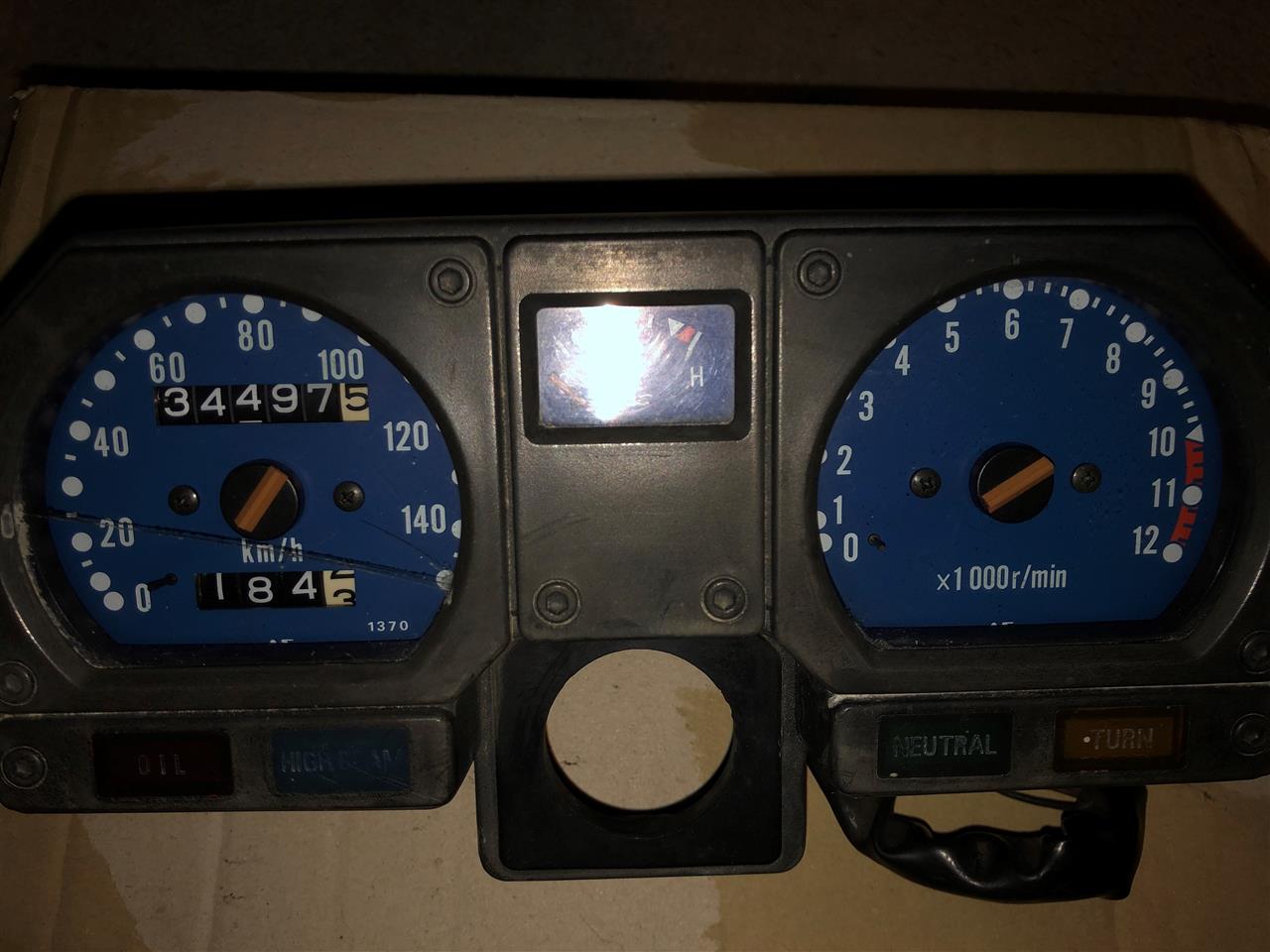KMX200 スピードメーター タコメーター SPEEDOMETER(UNIVERSAL)